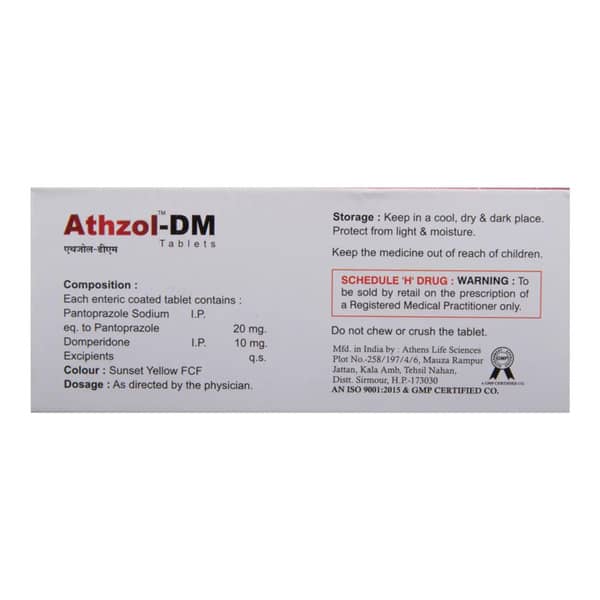 Athzol Dm Strip Of 10 Tablets