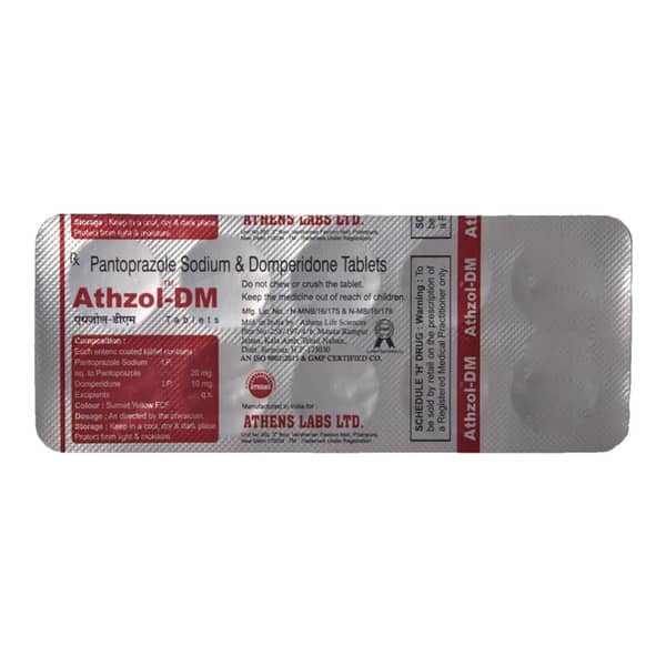 Athzol Dm Strip Of 10 Tablets
