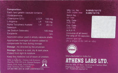 Crv Gold Strip Of 10 Capsules