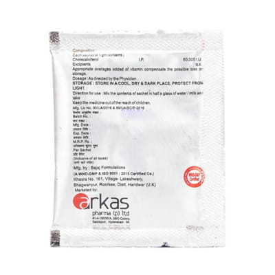 Arkacal D3 60k Sachet 1gm