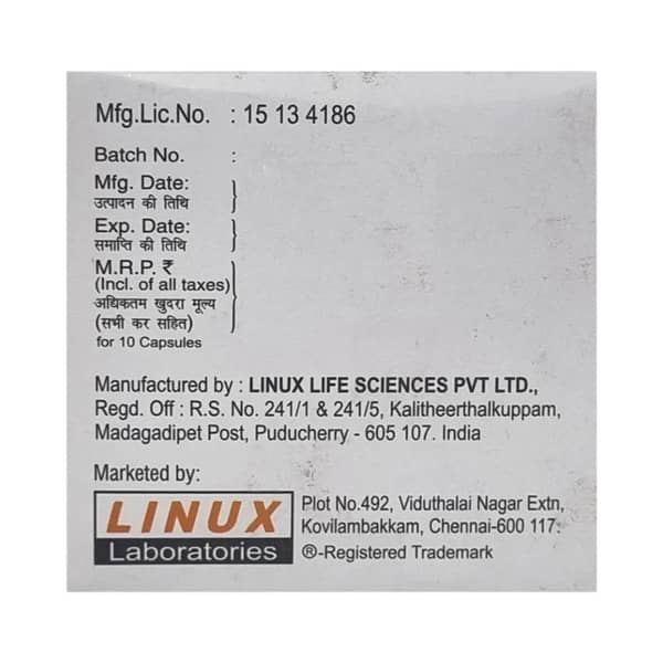 Rabelin D Strip Of 10 Capsules