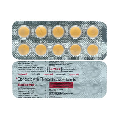 Etoriflex Mr 8mg Strip Of 10 Tablets