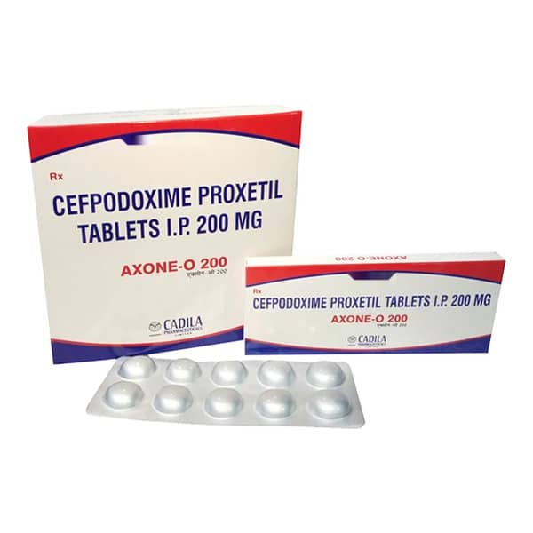 Axone O 200Mg Strip Of 10 Tablets