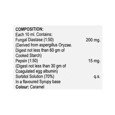 Enzoblend Bottle Of 200ml Syrup