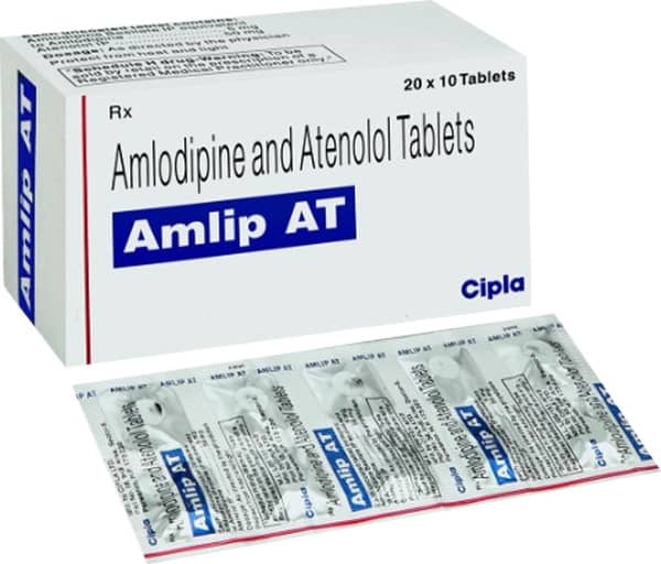 Amlip At 5/50mg Strip Of 10 Tablets