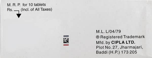 Amlip At 5/50mg Strip Of 10 Tablets