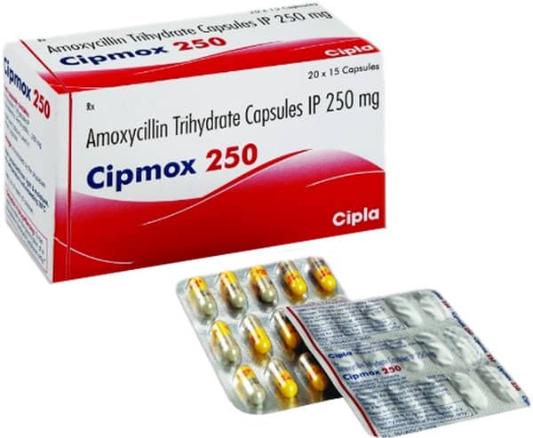 Cipmox 250mg Strip Of 15 Capsules