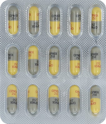 Cipmox 250mg Strip Of 15 Capsules