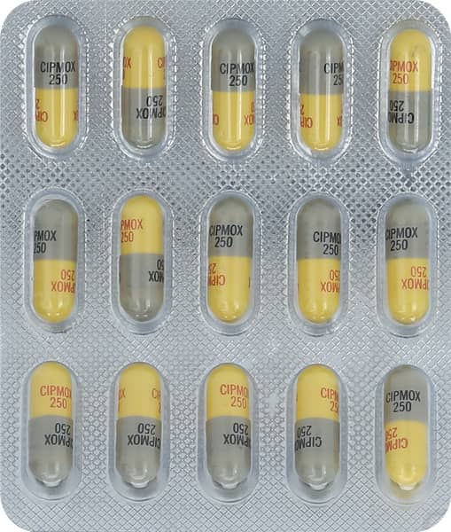 Cipmox 250mg Strip Of 15 Capsules