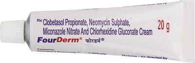 Fourderm Tube Of 20gm Cream