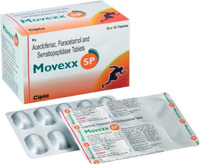Movexx Sp Strip Of 10 Tablets