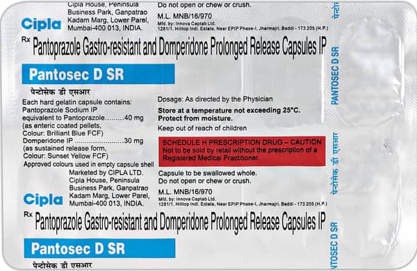 Pantosec D SR Capsule