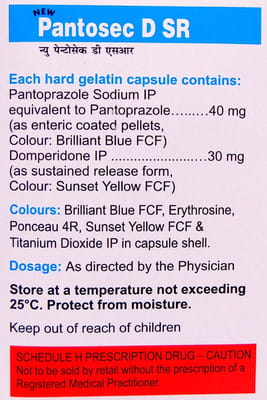 Pantosec Dsr Strip Of 10 Capsules