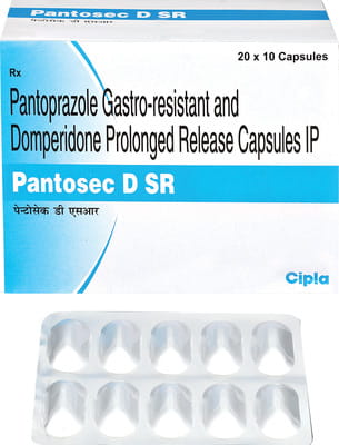 Pantosec Dsr Strip Of 10 Capsules