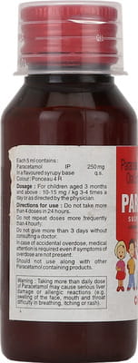 Paracip 250mg Bottle Of 60ml Suspension