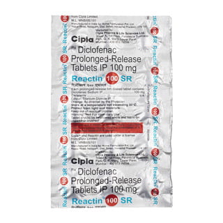 Reactin Sr 100Mg Strip Of 15 Tablets