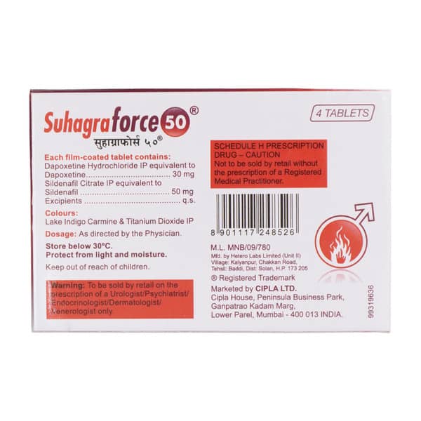 Suhagra Force 50 Tablet