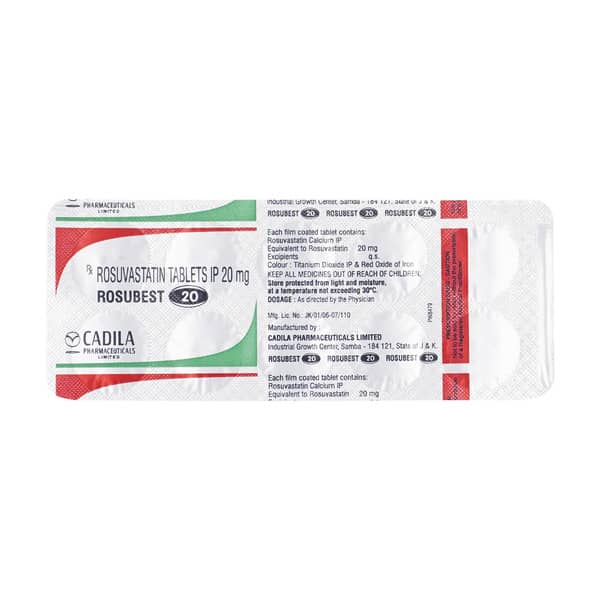 Rosubest 20 Tablet