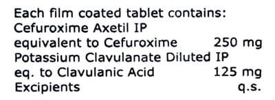 Milcef Cv 250mg Strip Of 6 Tablets