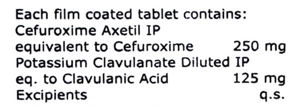 Milcef Cv 250mg Strip Of 6 Tablets