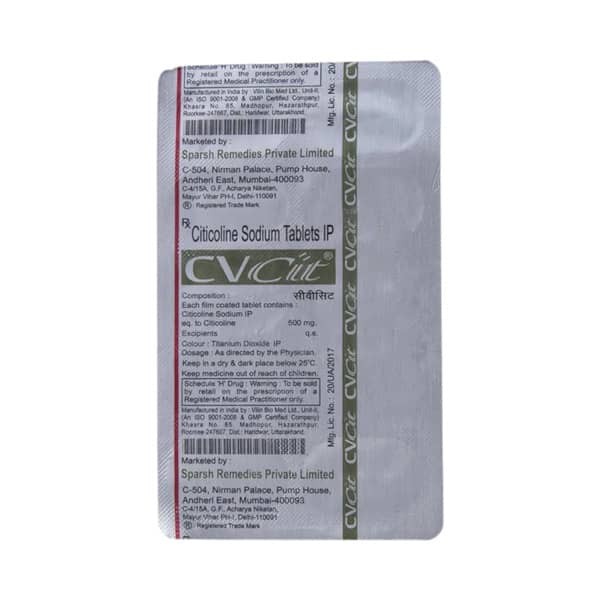 Cvcit 500mg Strip Of 10 Tablets