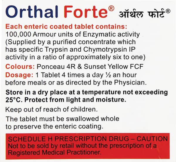 Orthal Forte Tablet