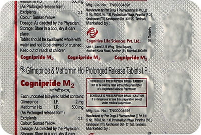 Cognipride M 2mg Strip Of 10 Tablets