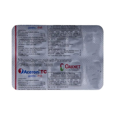 Aceron Tc Strip Of 10 Tablets