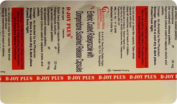 B Joy Plus Strip Of 10 Capsules