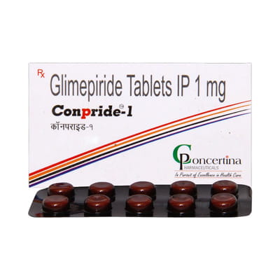 Conpride 1mg Strip Of 10 Tablets