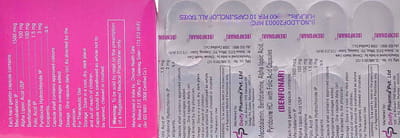 Benfonar Strip Of 10 Capsules