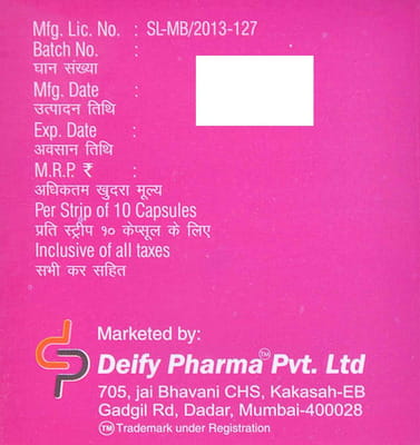 Benfonar Strip Of 10 Capsules