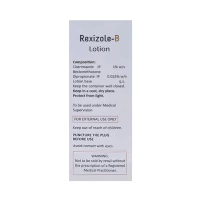 Rexizole B Bottle Of 30ml Lotion