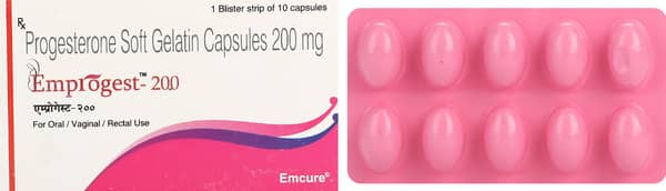 Emprogest 200 Oral/Vaginal/Rectal Capsule