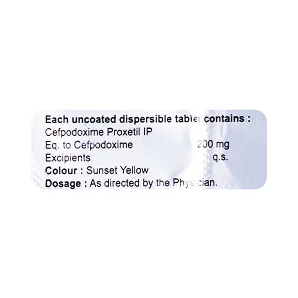 Endocef 200Mg Strip Of 10 Tablets