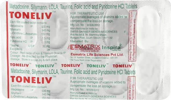 Toneliv 500mg Strip Of 10 Tablets