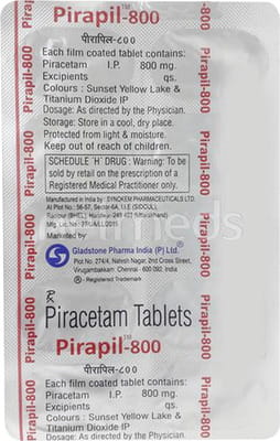 Pirapil 800mg Strip Of 10 Tablets