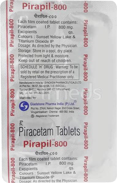 Pirapil 800mg Strip Of 10 Tablets
