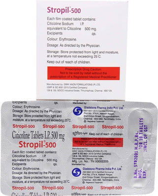 Stropil 500mg Strip Of 10 Tablets