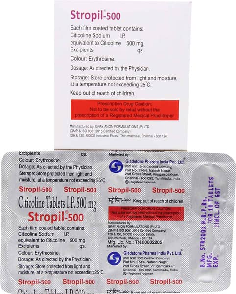 Stropil 500mg Strip Of 10 Tablets