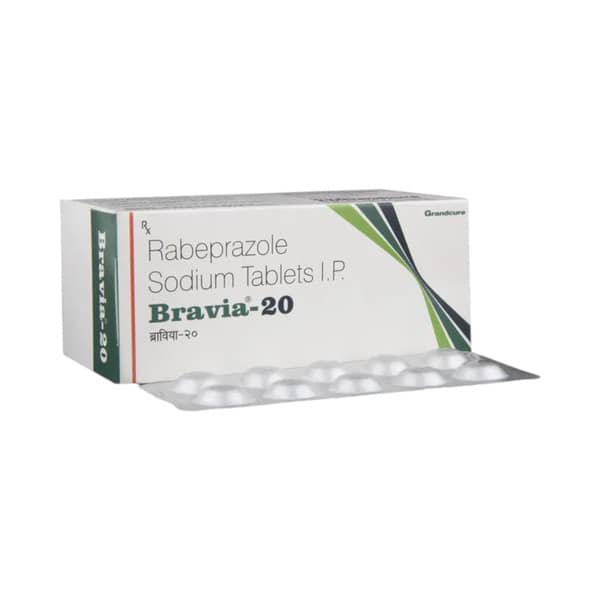 Bravia 20Mg Strip Of 10 Tablets