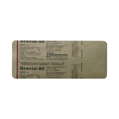 Bravia 20mg Strip Of 10 Tablets