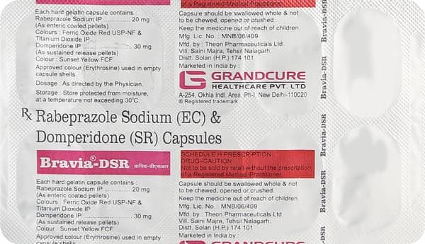 Bravia Dsr Strip Of 10 Capsules