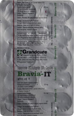 Bravia It Strip Of 10 Capsules