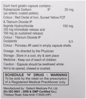 Bravia It Strip Of 10 Capsules