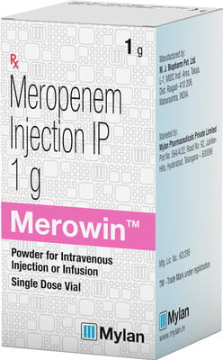 Merowin 1gm Dry Vial Of 1 Powder For Injection