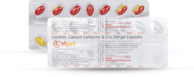 Calgel Strip Of 15 Softgel Capsules