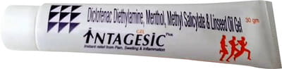 Intagesic Plus Tube Of 30gm Gel