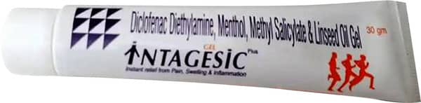 Intagesic Plus Tube Of 30gm Gel