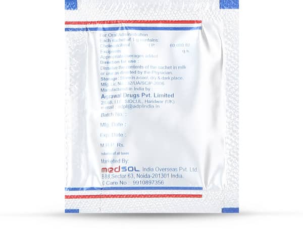 D Gain 60k Sachet Of 1gm Oral Powder